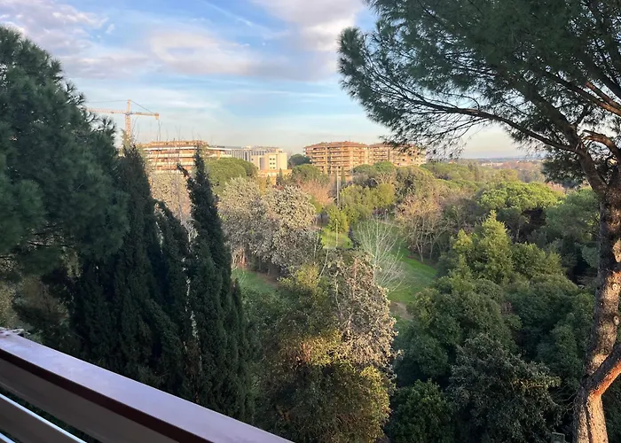 Cozy Panoramic Monolocale Appartement Rome