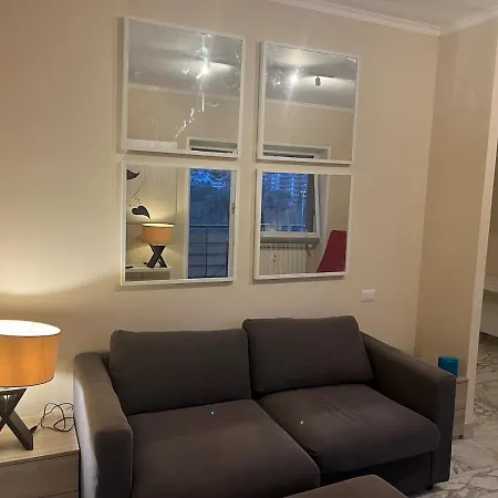 Lägenhet Cozy Panoramic Monolocale Rom